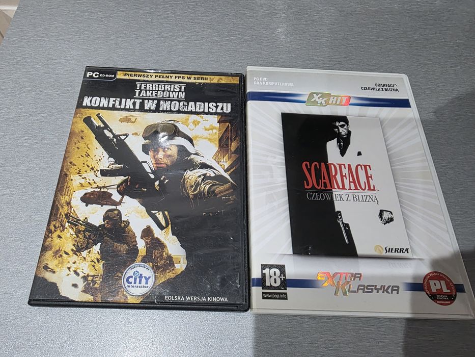 Scarface oraz Konflikt w Mogadiszu gry na PC