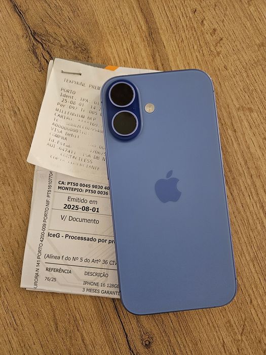 iPhone 16 128gb - igual a novo! Com garantia Apple!