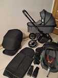 Muuvo quick 3.0 gondola XL fotelik cybex Tapicerki j. nowe