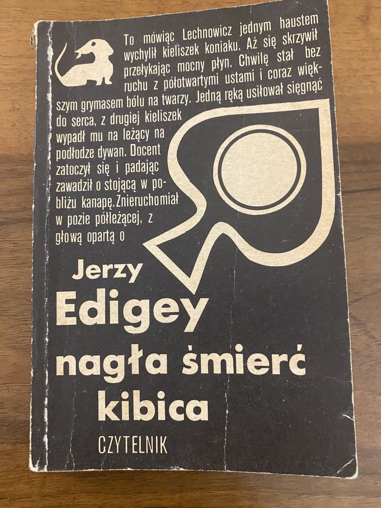 Nagła śmierć kibica - Jerzy Edigey