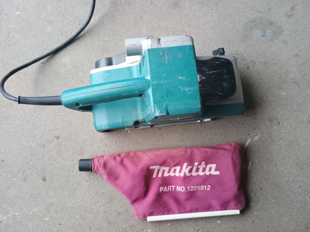 Szlifierka taśmowa Makita 9404 czołg moc 1010 W