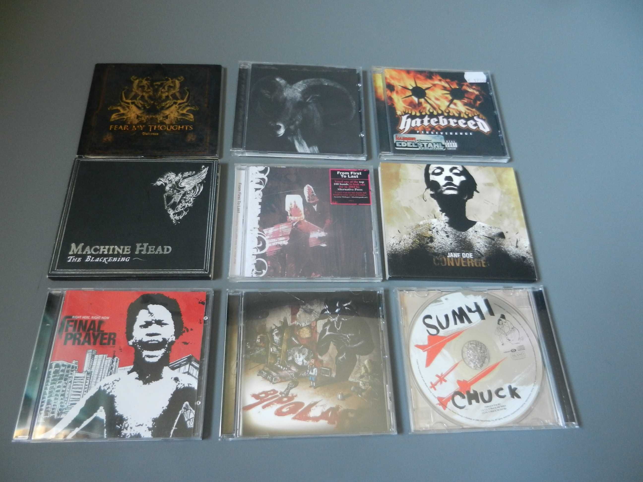 50 X CD Album , Metal, DEATH, HARDCORE + Case