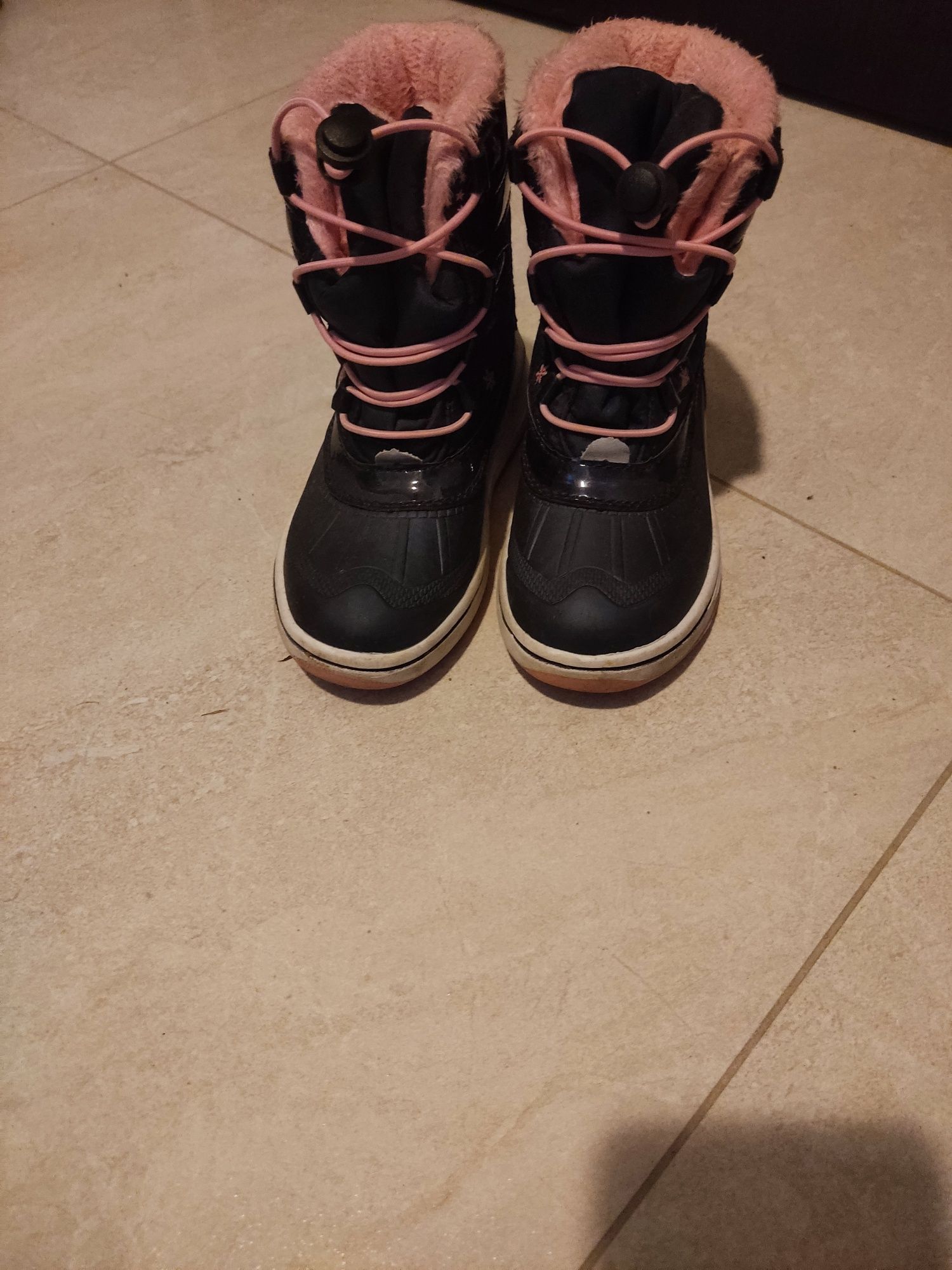 Buty zimowe dla dziewczynki