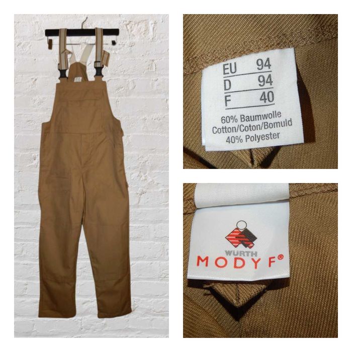 Рабочий полукомбинезон WURTH MODYF. Size 48-50