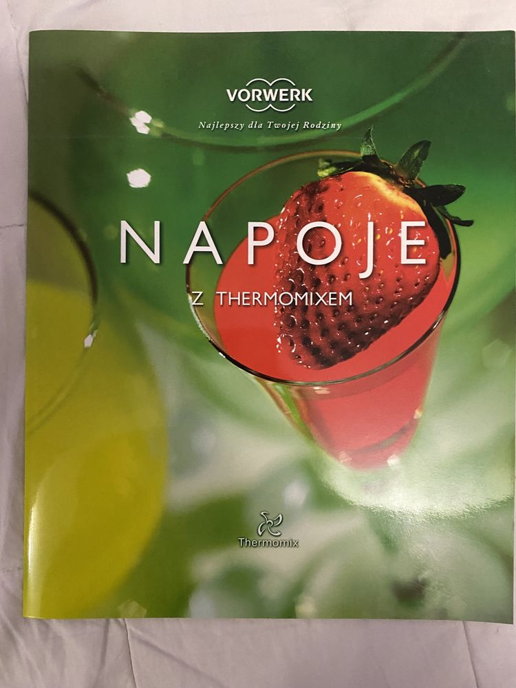 Książka thermomix „napoje” unikat przepisy na drinki