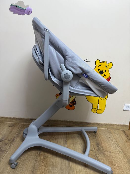 CHICCO Ліжечко-стільчик Baby Hug Air 4 в 1 +. Столик+матрас