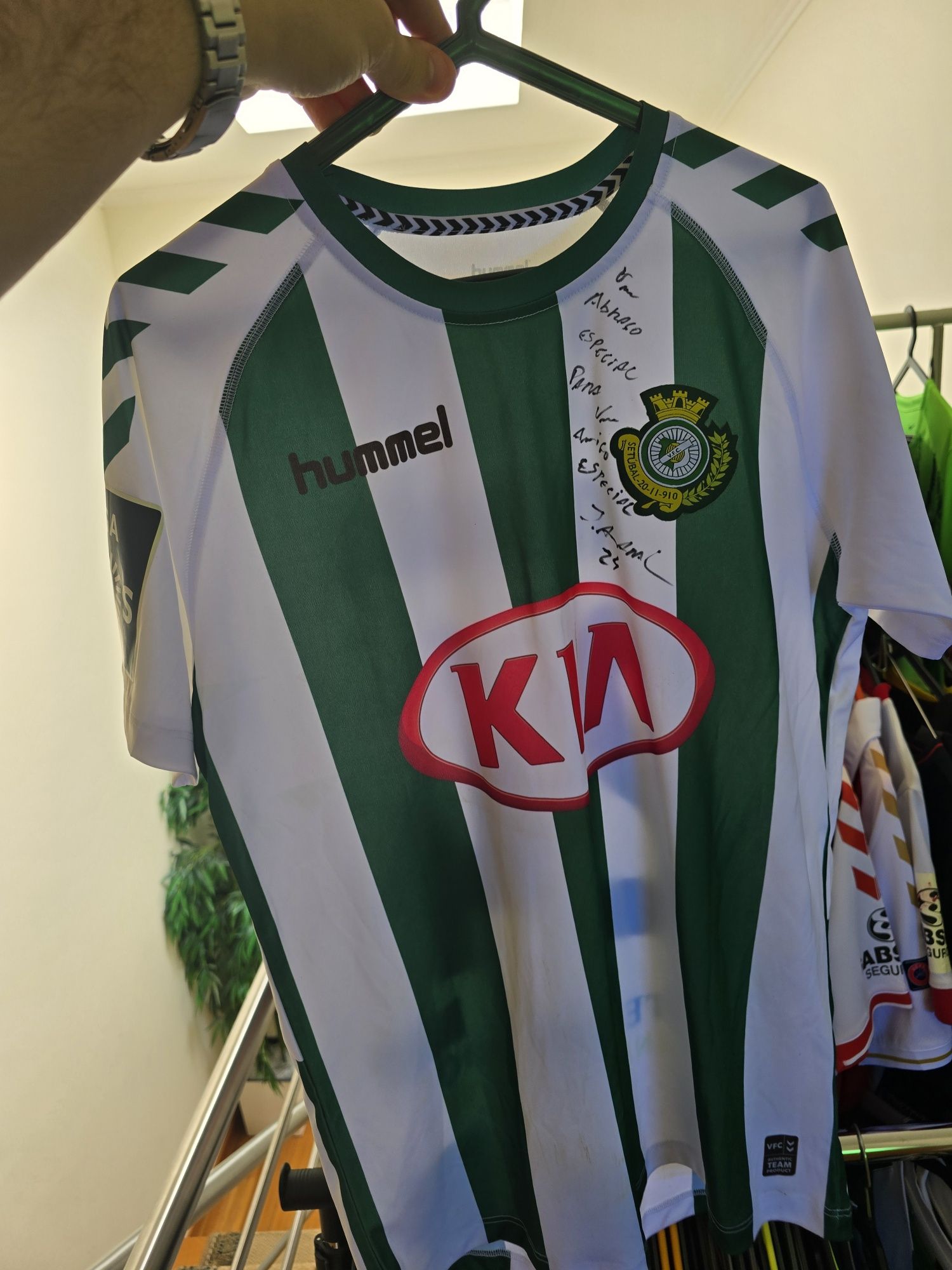 Camisola de jogo do Setúbal