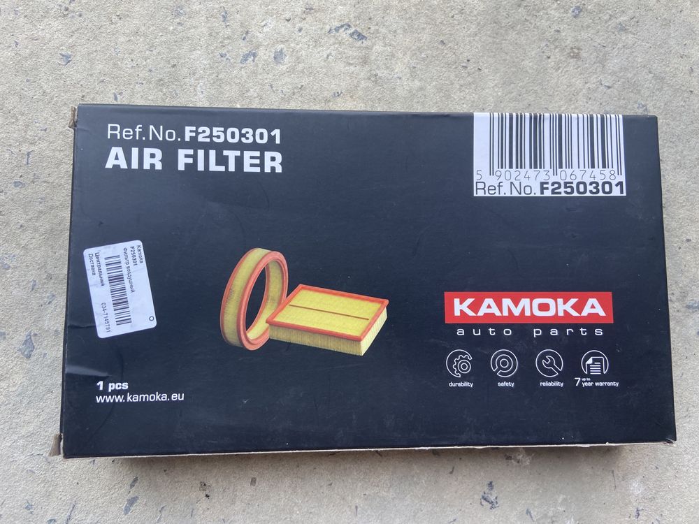 Фільтр повітряний Kamoka F250301