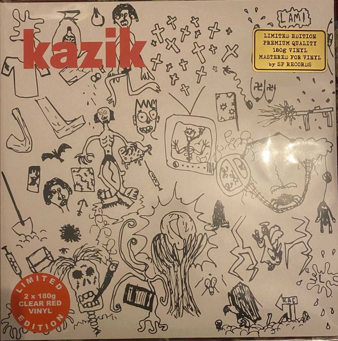 Kazik na żywo - Na żywo ale w studio LP 2 x winyl red