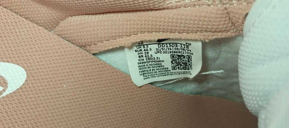 Оригінальні Nike Dunk Low  43р