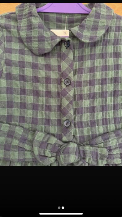 Sukienka w kratkę nowa