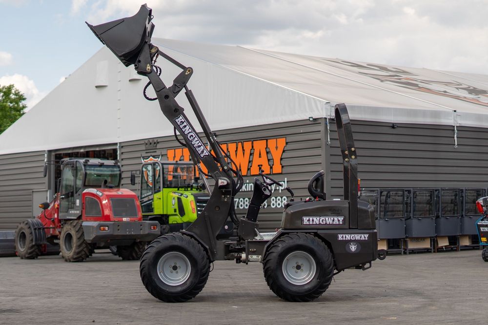 Ładowarka przegubowa H180 KUBOTA silnik udźwig 600 - 700 kg + osprzęt