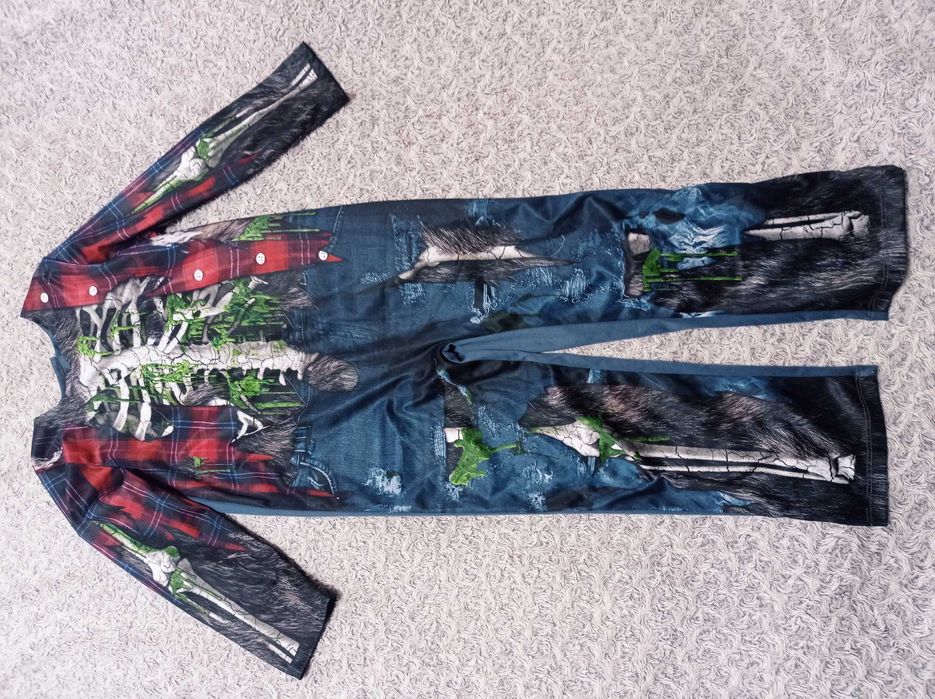 маскарадний костюм мумія зомбі хеллоуін 7-8 років