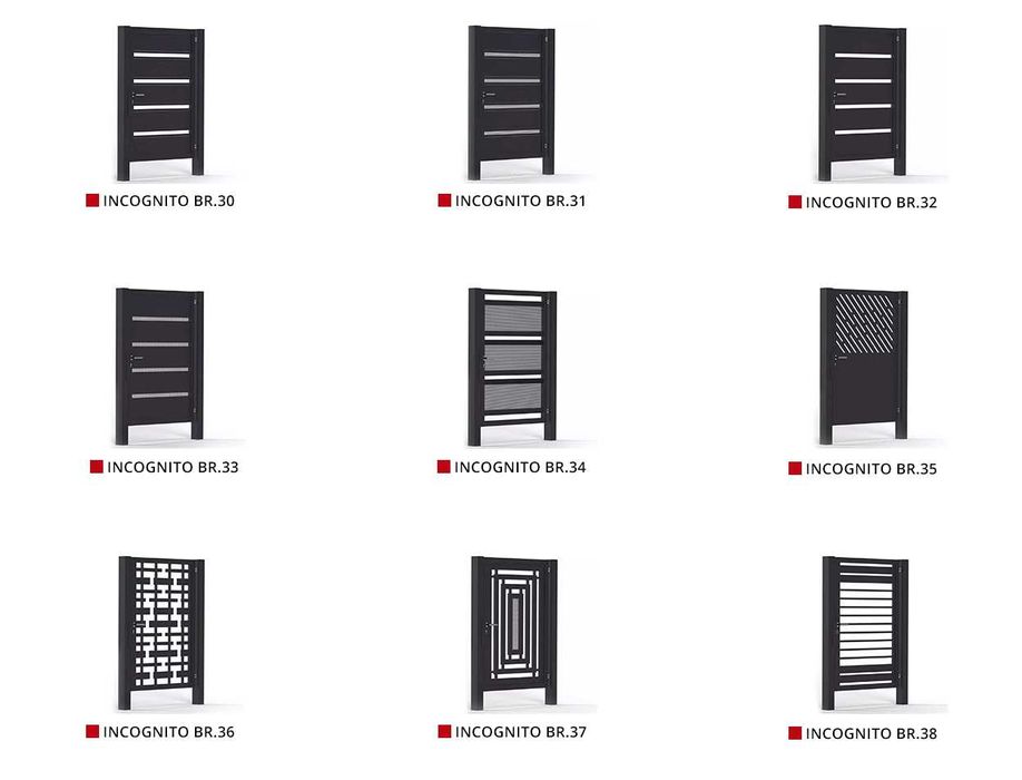 Furtka wejściowa ogrodzeniowa ogrodzenie drzwi do ogrodu panel brama
