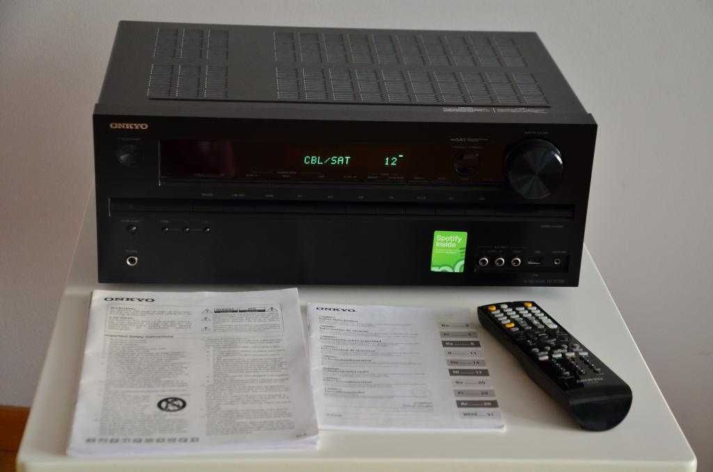 Amplituner Onkyo  Tx Nr wzmacniacz 130 watt kino domowe