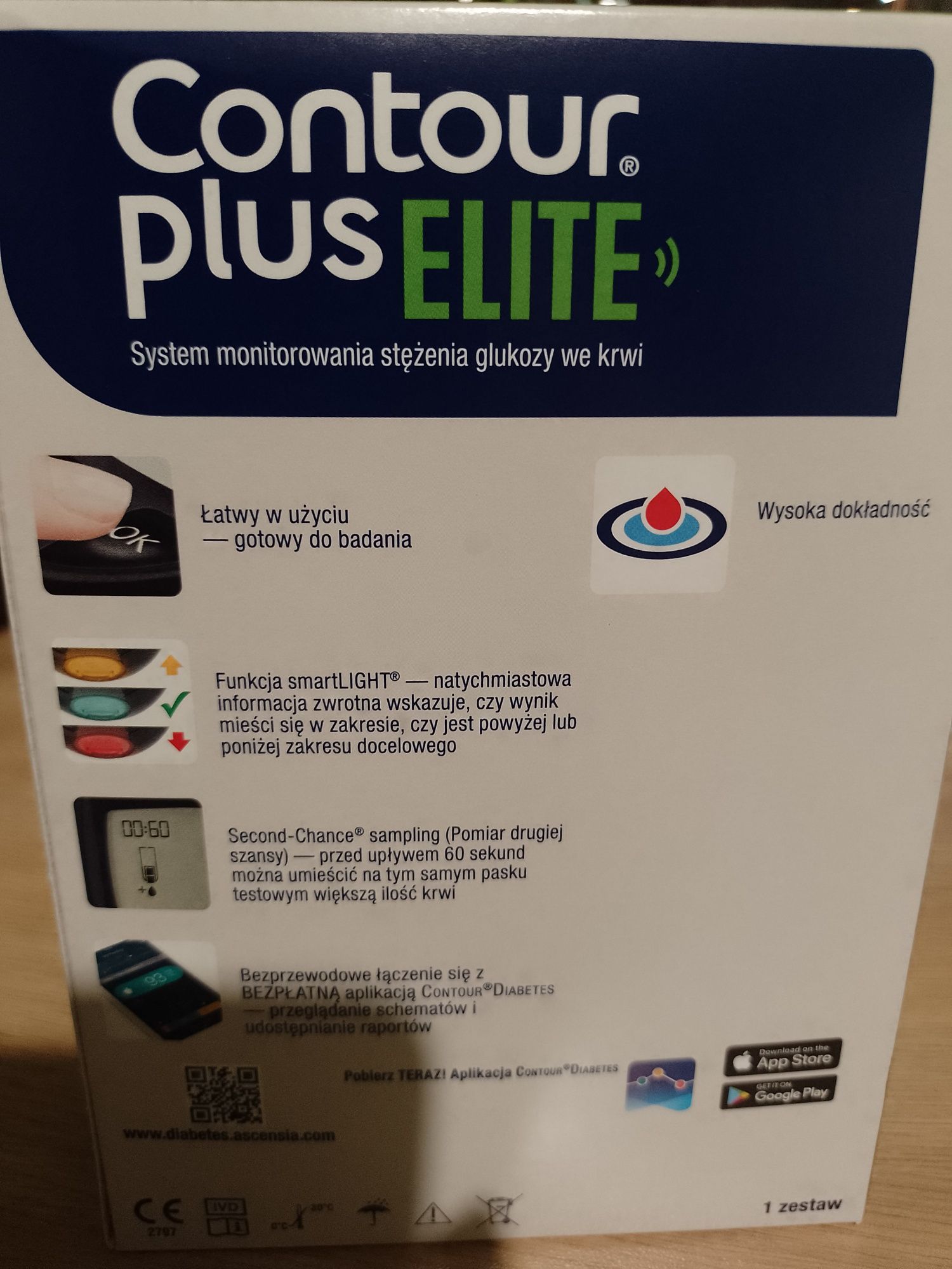 Glukometr Contour plus Elite