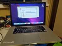 MacBook Pro 5.1 15.6" Intel P8600/Ram 4Gb/SSD 120Gb/HDD 500Gb/9600GT