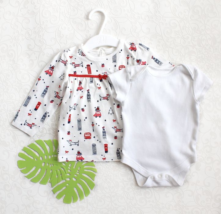 Плаття туніка різдвяне 6-9 місяців George