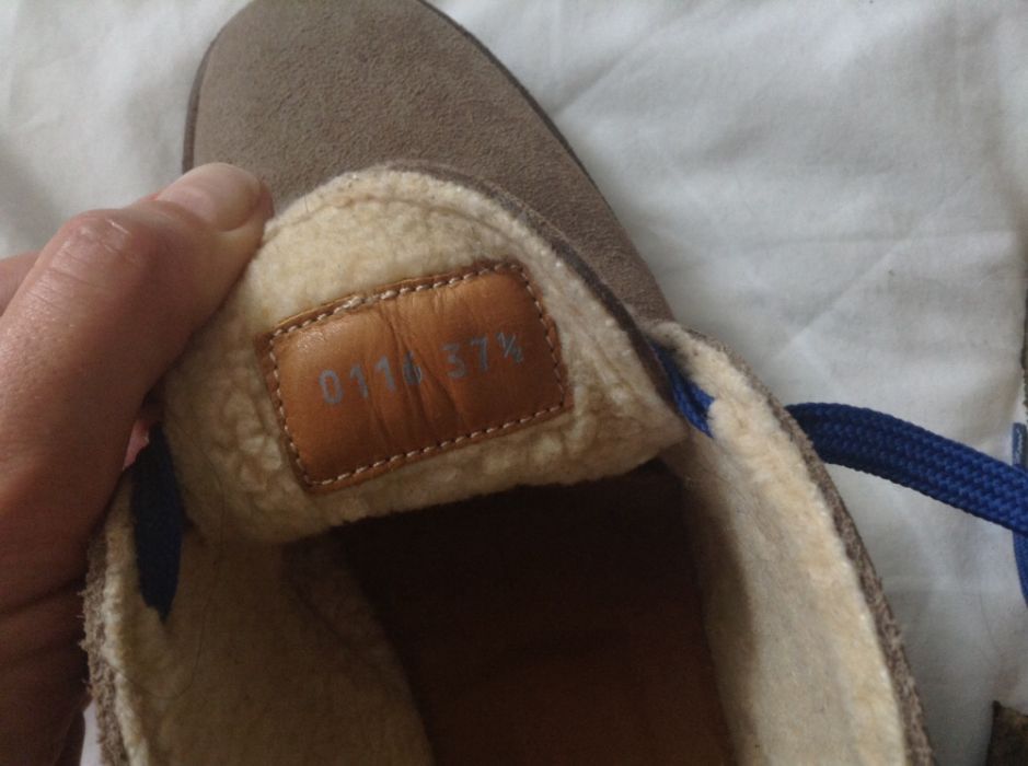 Ботинки дезерты утеплённые мехом Tremp. Италия. 37,5(24,5 см)