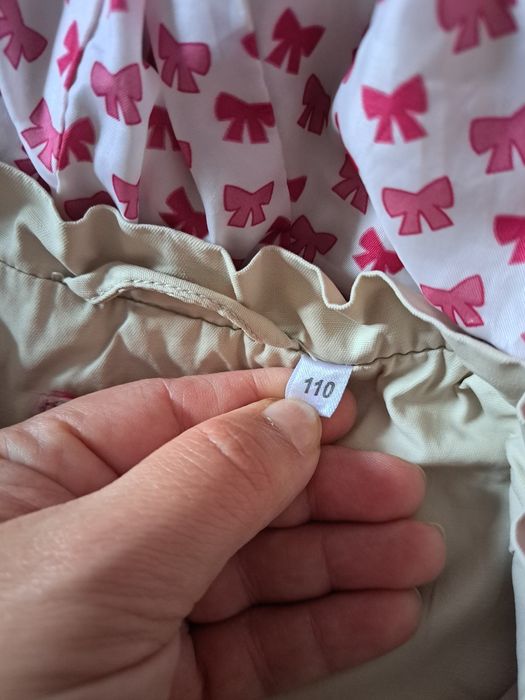 Parka de criança bege tananho 110 C&A