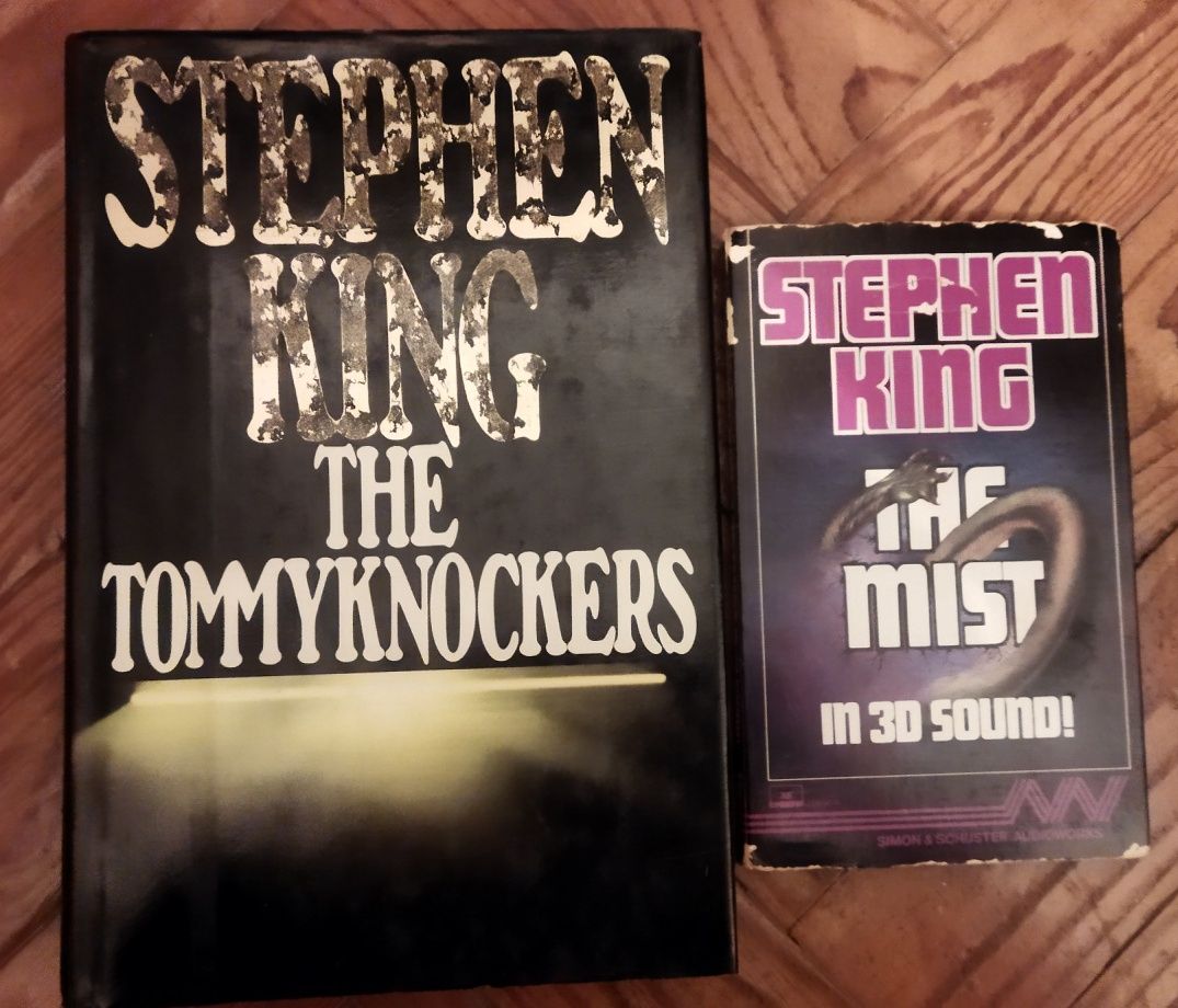 Livro The Tommyknockers + cassete 3D, inglês - Stephen King