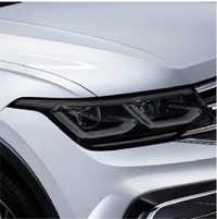 Захисна, тонуюча плівка на фари VW Tiguan R Line 2020 2021 2022