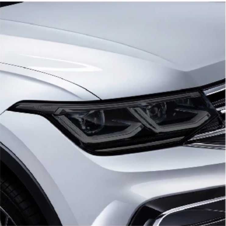 Захисна, тонуюча плівка на фари VW Tiguan R Line 2020 2021 2022