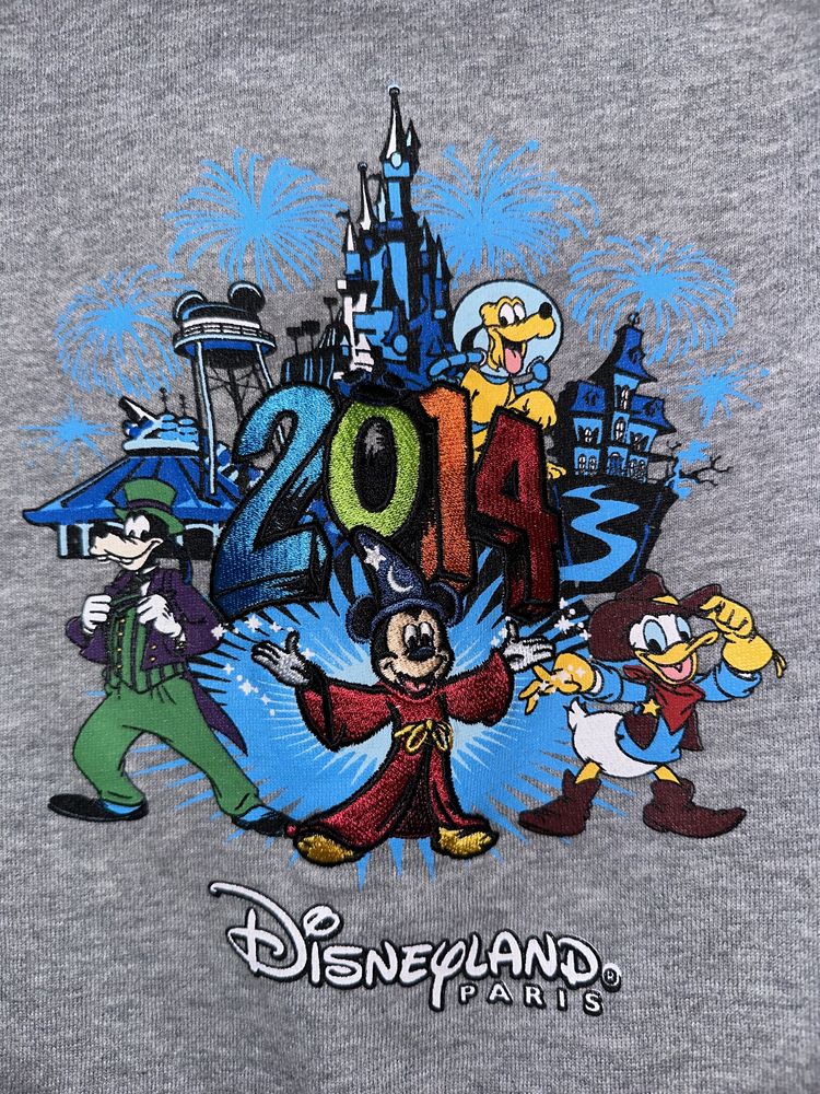 Haftowana bluza dziecięca Disneyland nowa bez metki