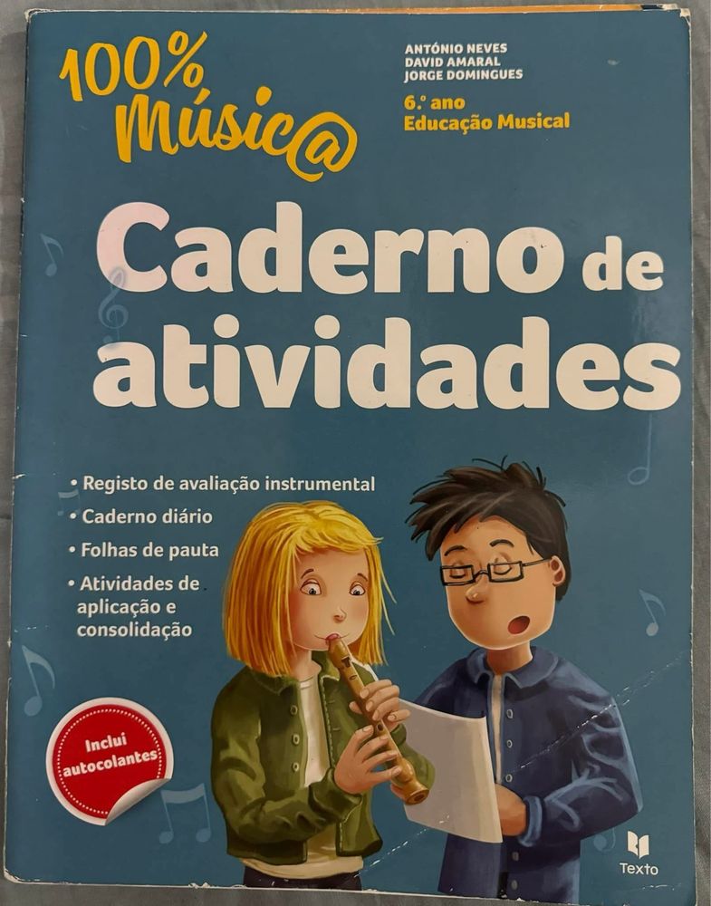Caderno de atividades 6° ano.