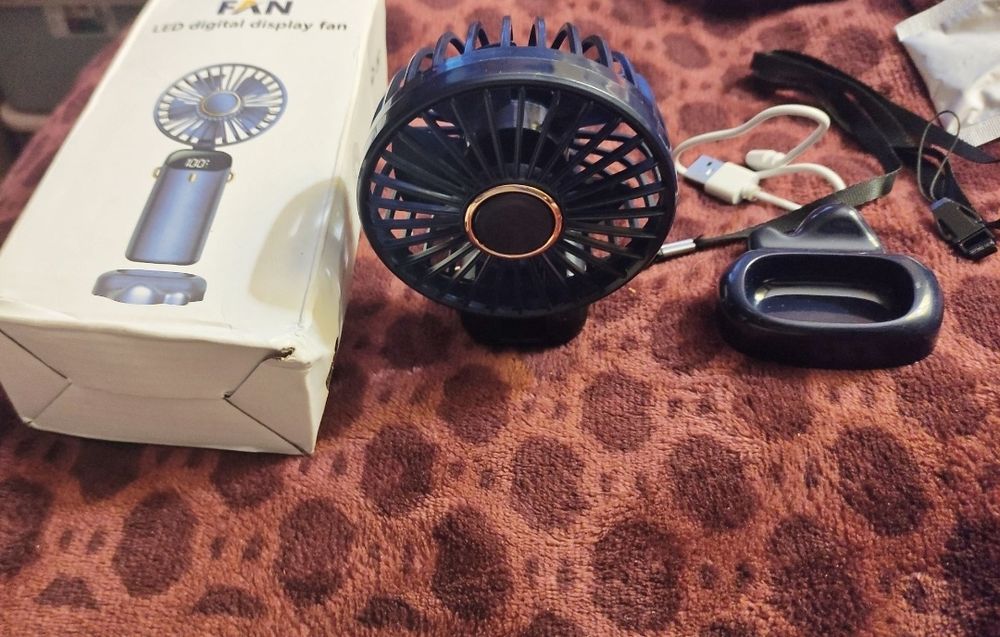 Складаний USB міні-вентилятор 5 швидкостей