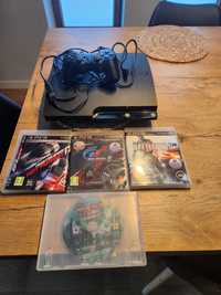 Konsola Sony PlayStation 3 Slim 320 GB + 4 gry!!!