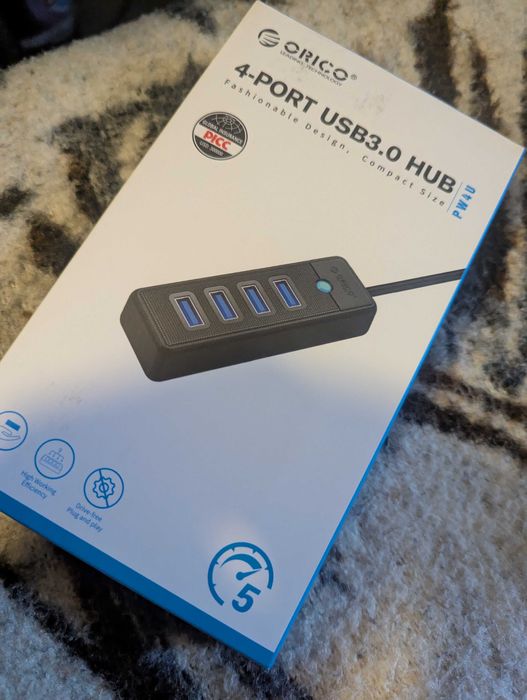 HUB USB-C Orico 4x USB-A 3.1