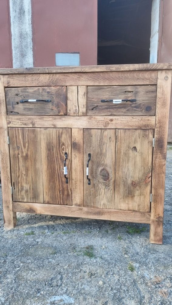 Komoda pod umywalkę stare drewno