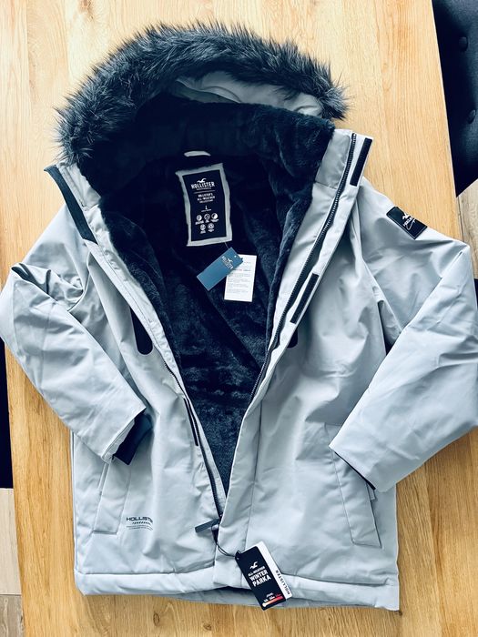 Kurtka zimowa HOLLISTER L super jakość NOWA z metkami