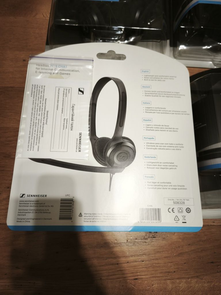 Гарнітура Sennheiser / Epos PC 5 CHAT \ Epos PC 3 CHAT

Універсальна К