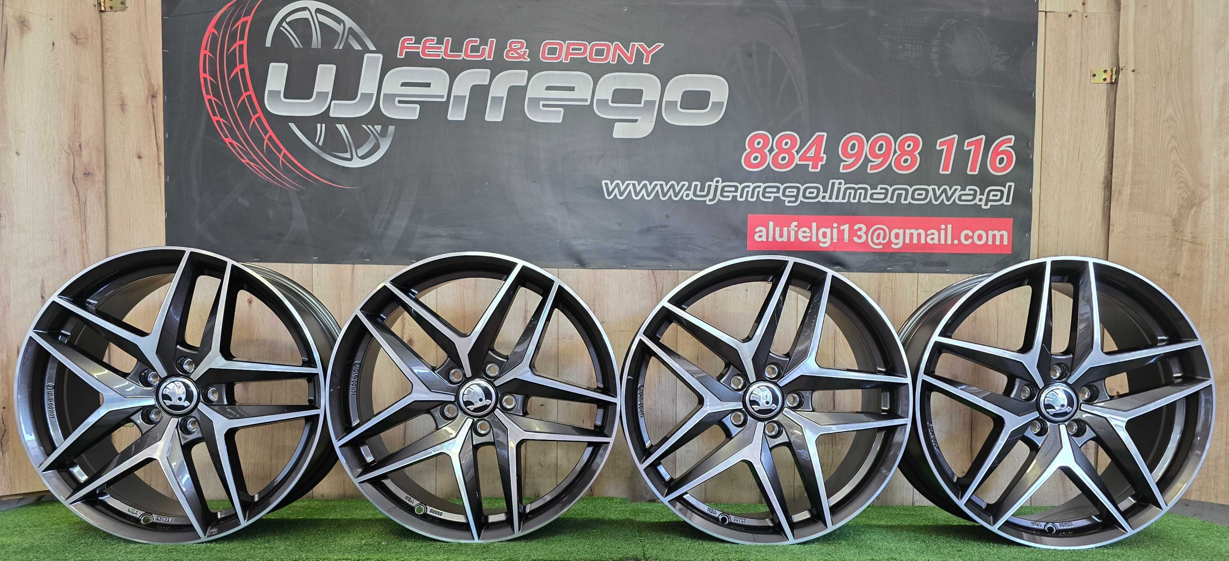 NOWE ALUFELGI SKODA 18x5x112 - Enyaq iV, Kodiaq, Octavia,Superb