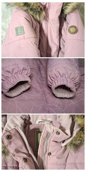 Зимова куртка Lenne_134_світловідбивний малюнок