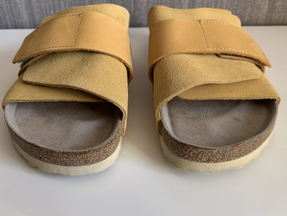 Birkenstock Женские шлепки жовтого цвета Розмер  39