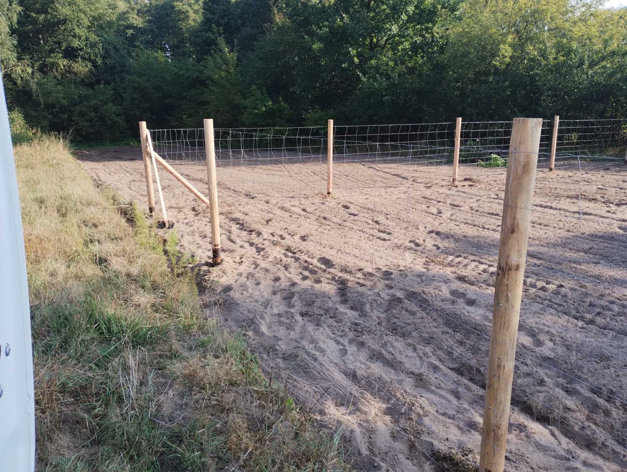 Ogrodzenie budowlane tymczasowe leśne już 16 zł. mb. Piła