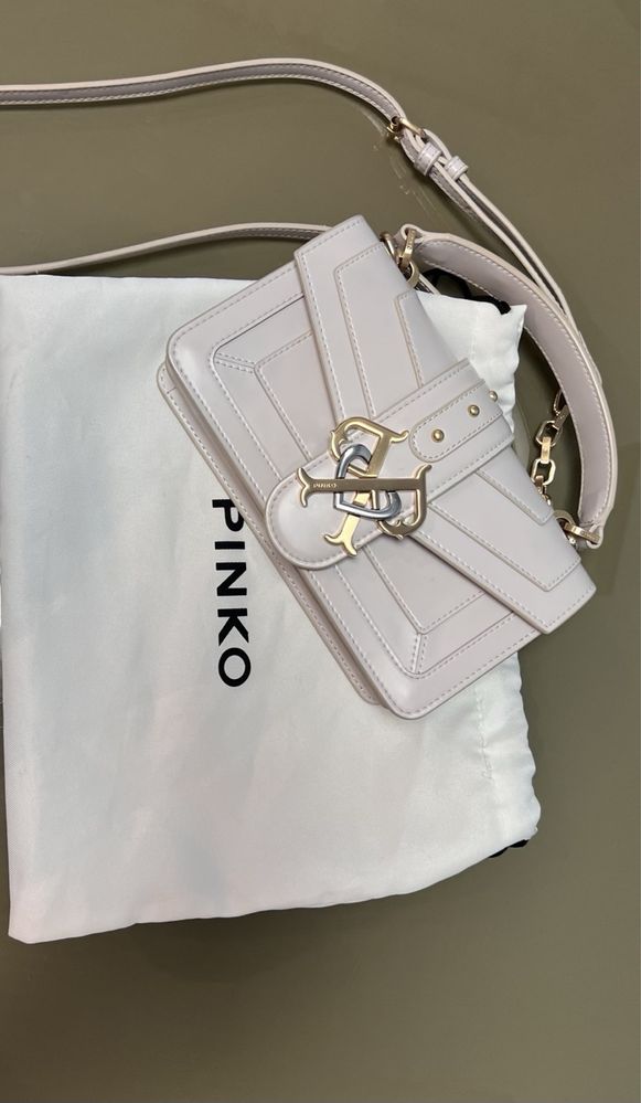 Сумка PINKO Double P mini Classique