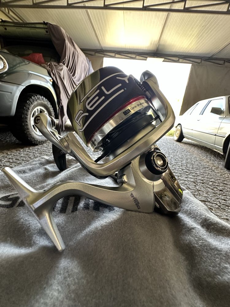 Cana Daiwa e carreto Shimano