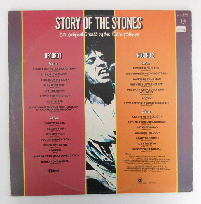 THE ROLLING STONES - Story Of The Stones (2 X LP)