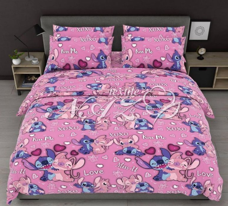 Ліло та Стіч Дитячі постільні комплекти, Бязь Голд Люкс