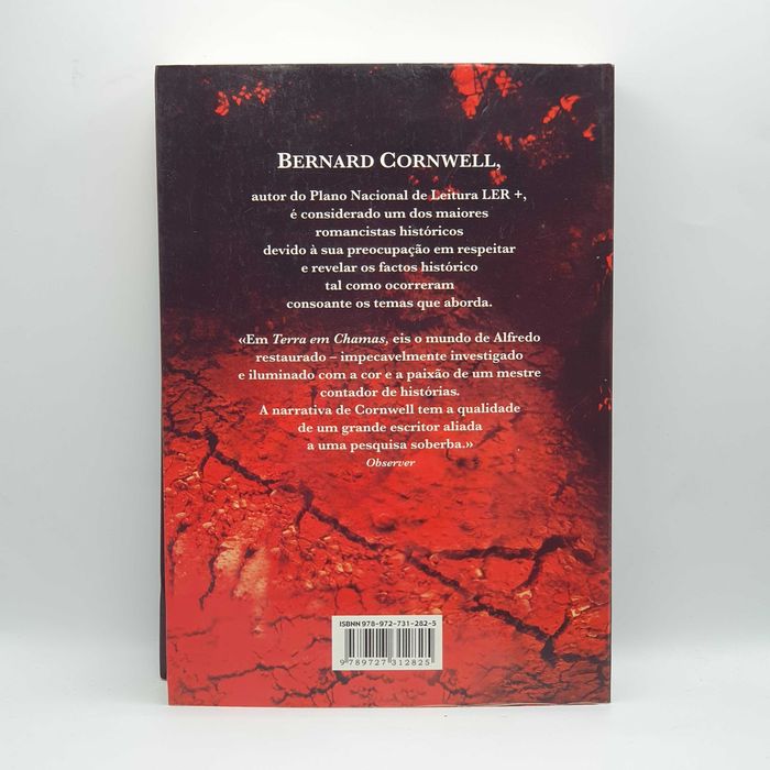 Livro - Bernard Cornwell - Terra Em Chamas - PAR6