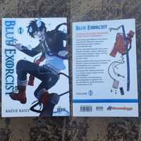 Banda desenhada manga Blue exorcist e Naruto