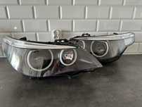 Przerobione lampy xenon - biled BMW E60 / E61 przedlift