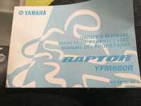 Vendo manual para yamaha raptor para RAPTOR 660R