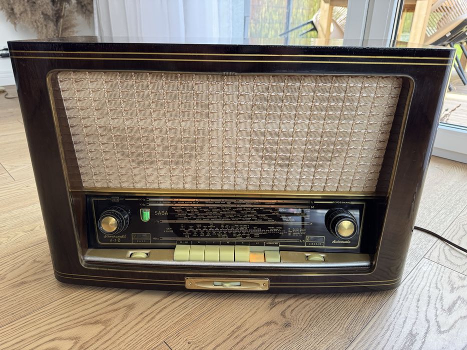 Radio Lampowe Saba schwarzwald automatic 6-3D