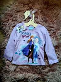 Nowa bluzka 98 Disney Elsa