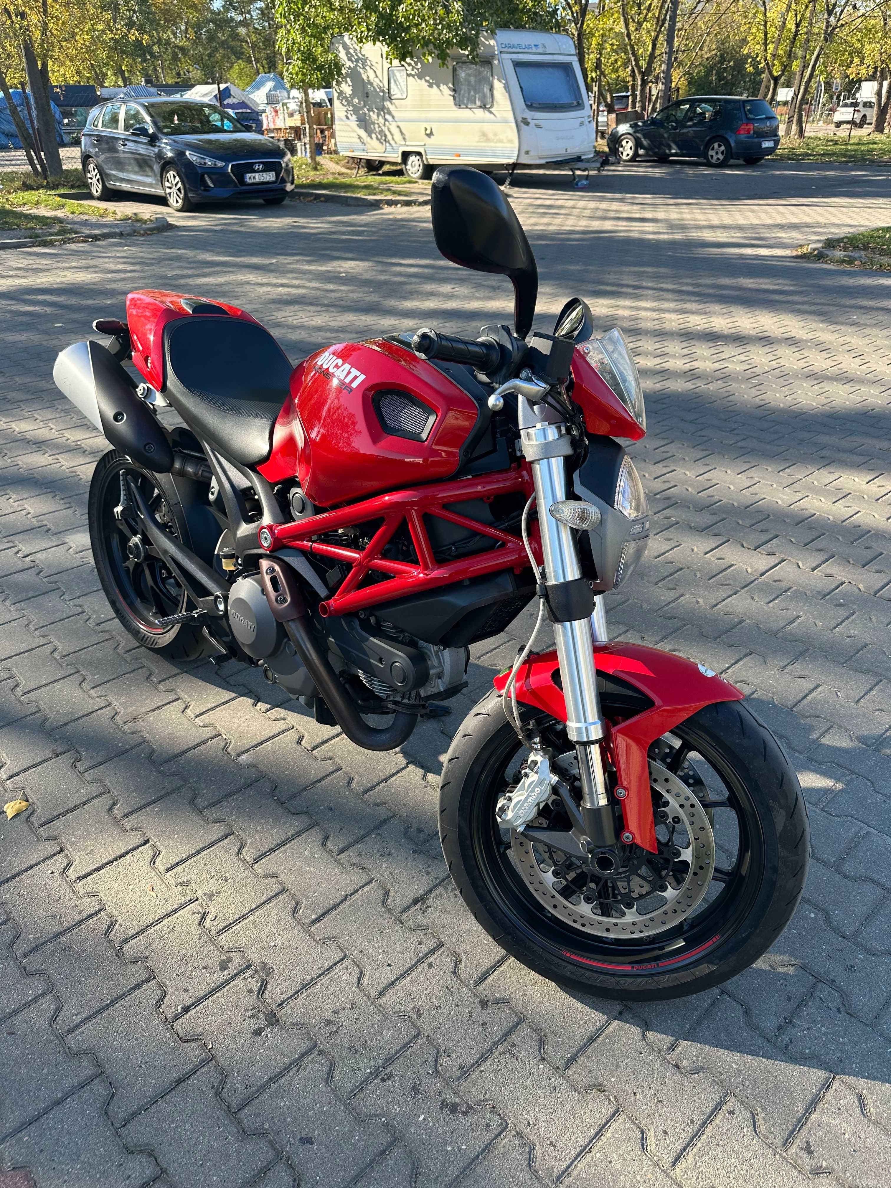 Ducati Monster 796, 2013 roku, 15tyś Duży Serwis, Nowe Opony (nie 696)